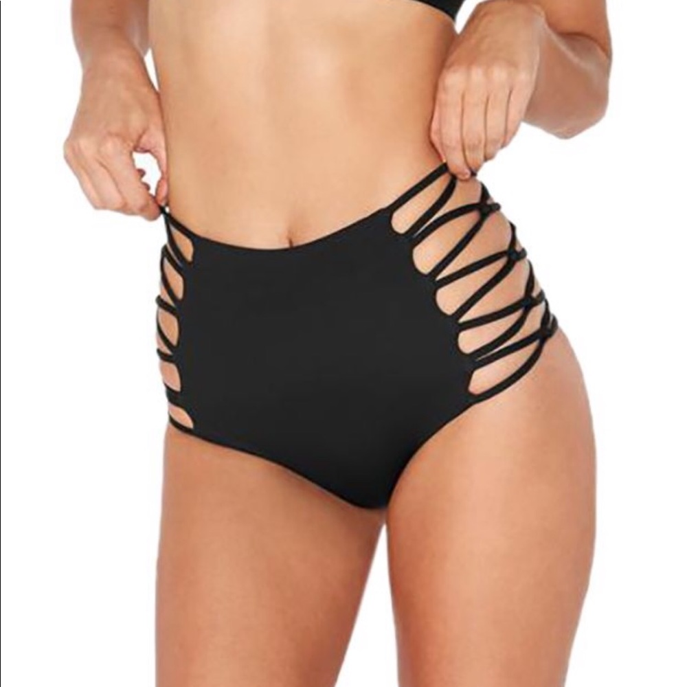 L*Space Tripp High Waisted Bikini Bottom